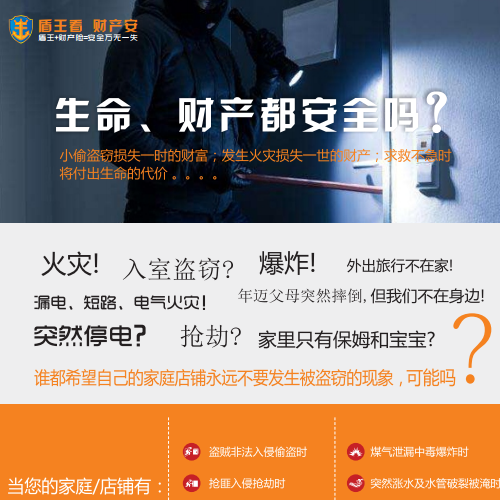 聯網報警宣傳彩頁